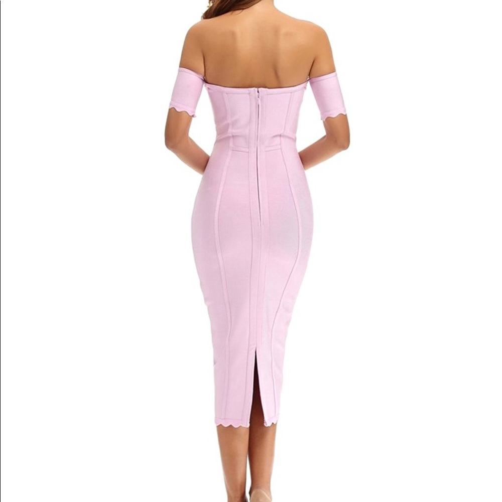 Pink/lilac beautiful dress size s/m - Picture 4 of 4